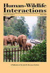 Human-Wildlife Interactions杂志封面